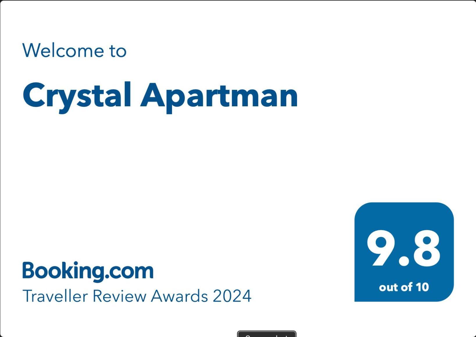 Crystal Apartman Mórahalom Exteriér fotografie